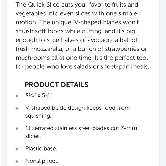 Pampered Chef quick slice - Picture 4 of 4